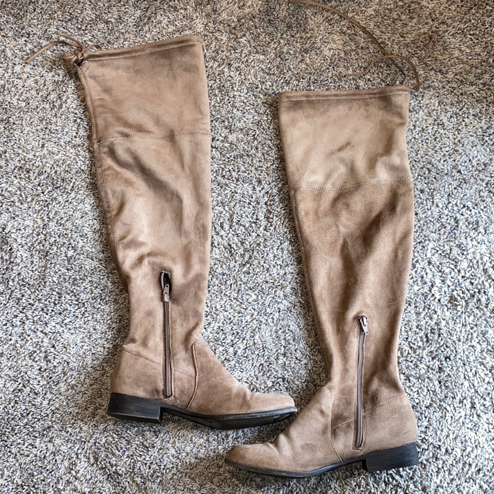 WIDE CALF over the knee boots